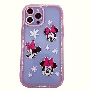 Minnie Magic:Stylishly Safeguard Your iPhone 13 Pro Max with a Cute Cartoon Case